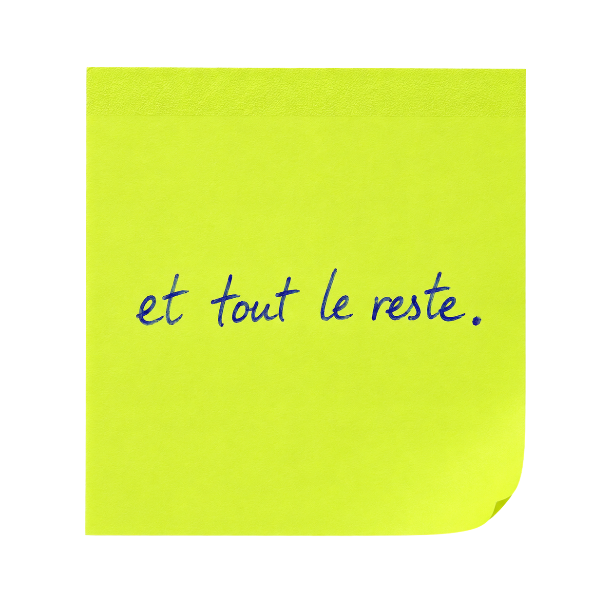 Post-it : et tout le reste